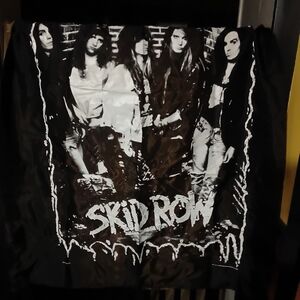 1989 Skid Row Polyester Wall Banner